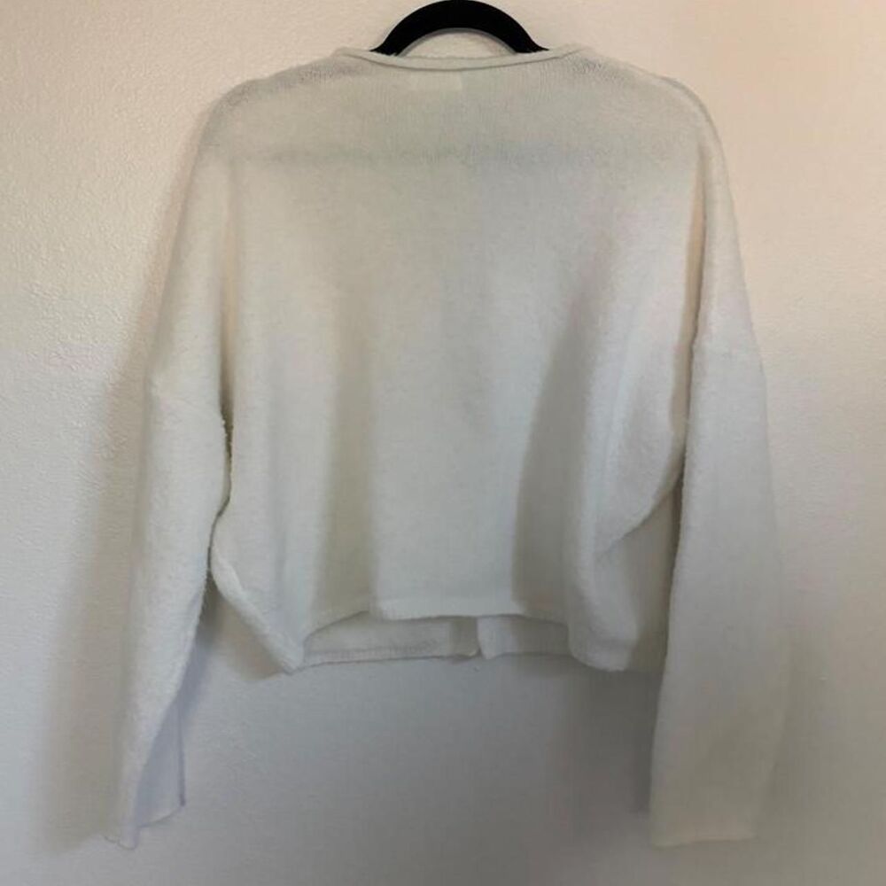 Things Between Women's White and Cream Cardigan - Picture 7 of 8